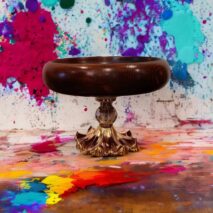 کاسه ۳۰ با پایه و کریستال